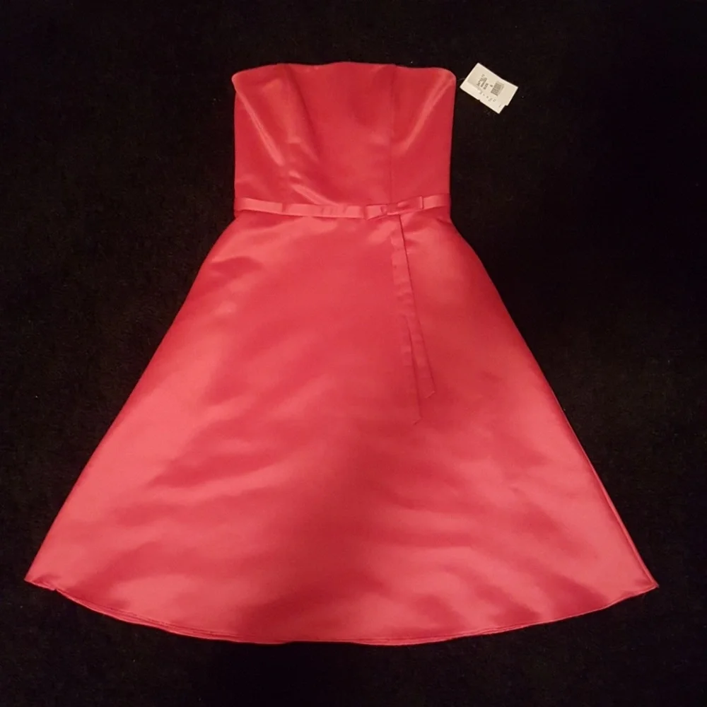 Jessica McClintock Red Dress - Picture 2 of 6